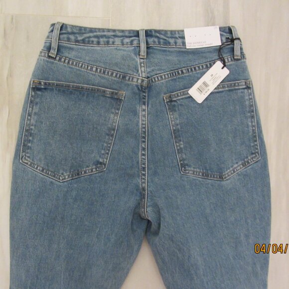 WeWoreWhat Danielle High Rise Vintage Straight, Distressed, 28x29, NWT $168 MSRP - Picture 10 of 12